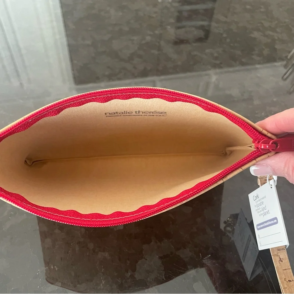 Natalie Therése Zipper Pouch, New with Tags - Picture 4 of 5